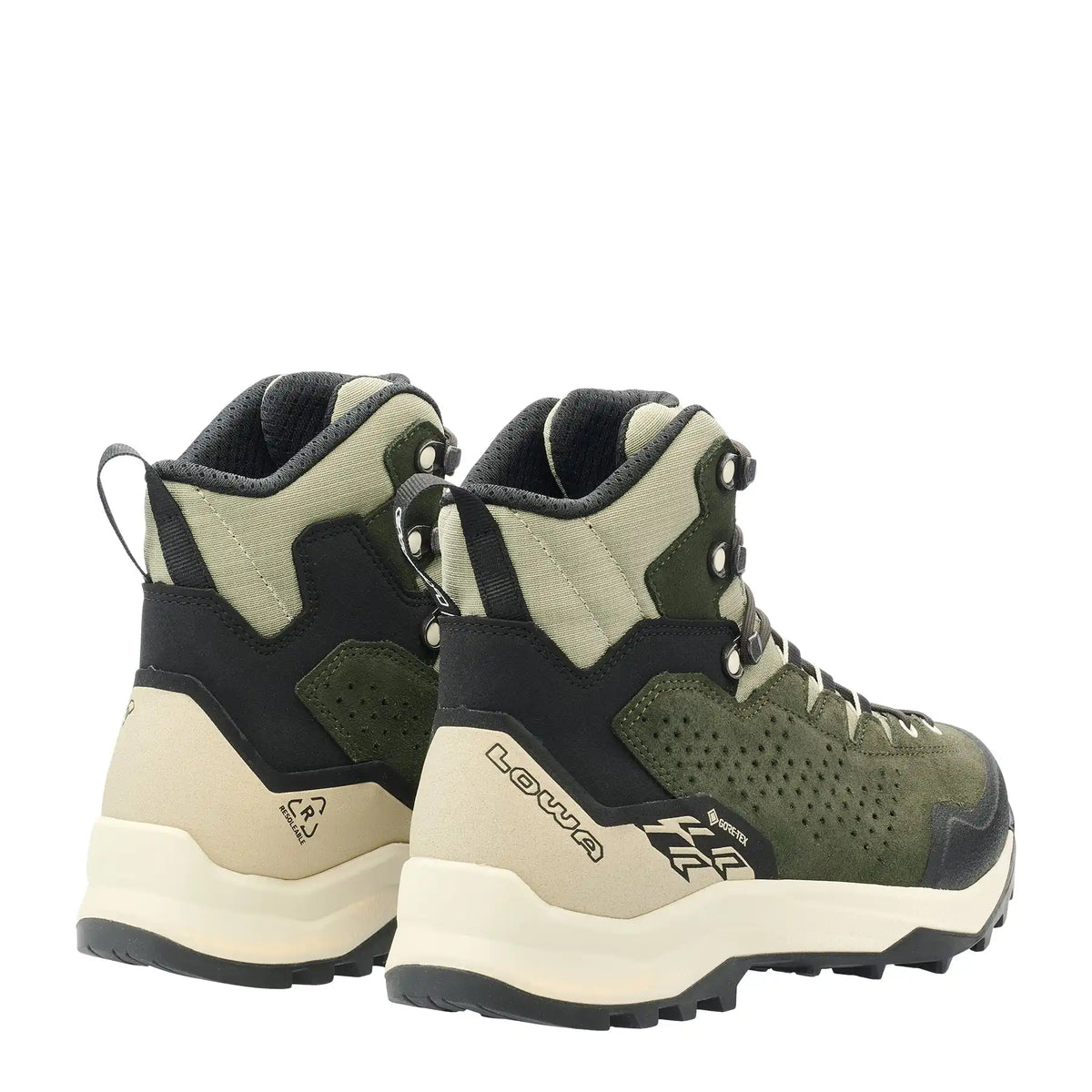 LOWA® EXPLORER GTX MID WS - DARK GREEN/PANNA