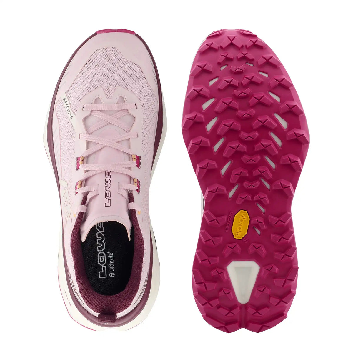 SKYTERRA WS - LIGHT PINK/BURGUNDY