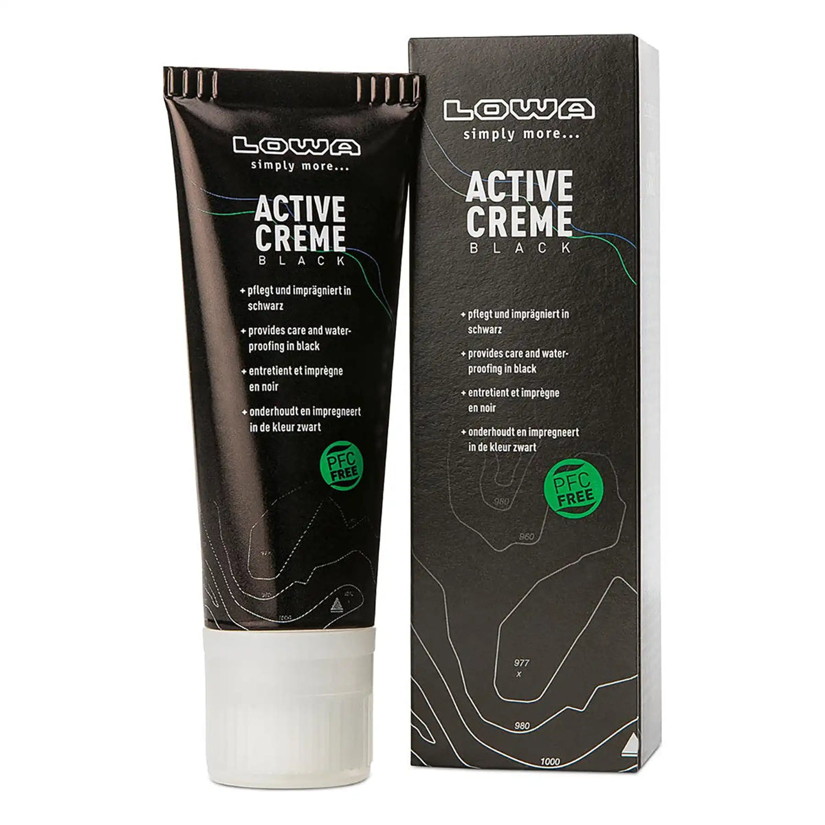 LOWA ACTIVE CRÈME - PFC FREE - BLACK Main image