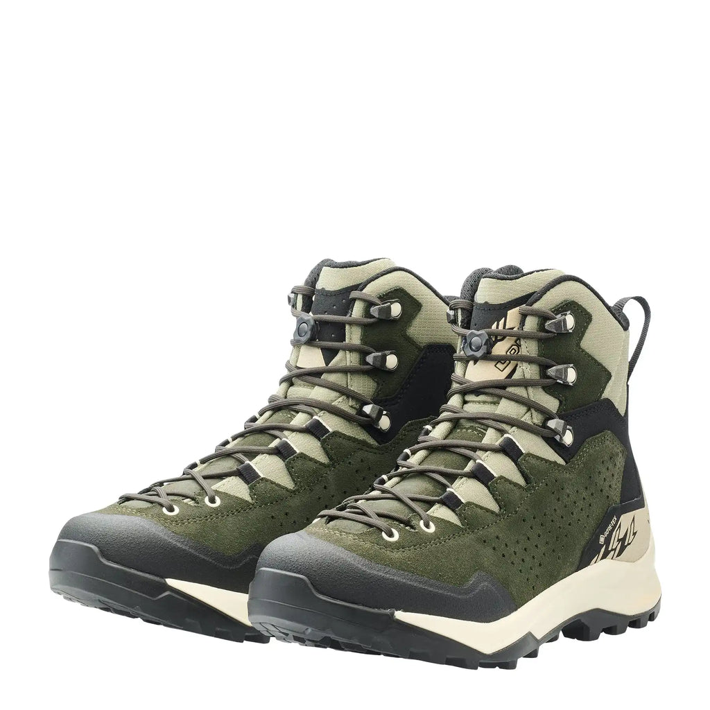 LOWA® EXPLORER GTX MID WS - DARK GREEN/PANNA