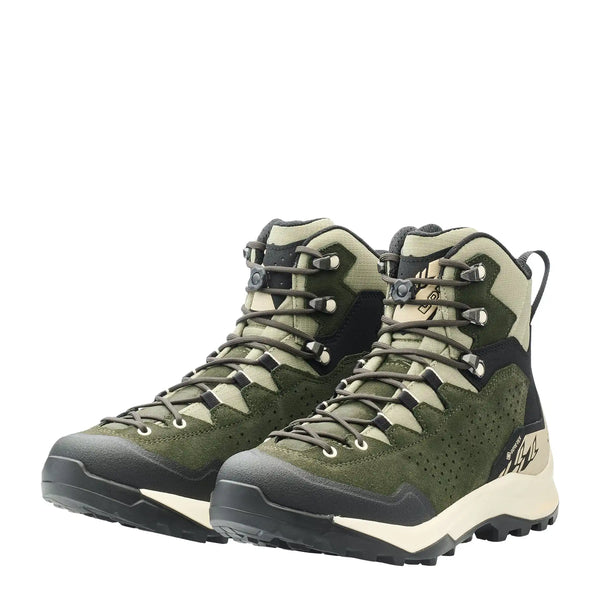 LOWA® EXPLORER GTX MID WS - DARK GREEN/PANNA