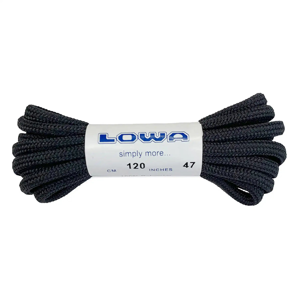 BOOT LACES - BLACK/BLACK