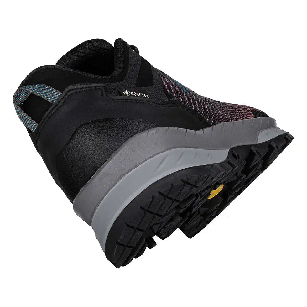CAREZZA GTX LO WS - BLACK/BROWN ROSE