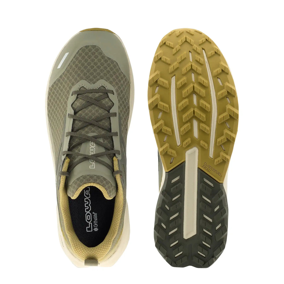 FLOWTERRA GTX - OLIVE/AMBER GREEN