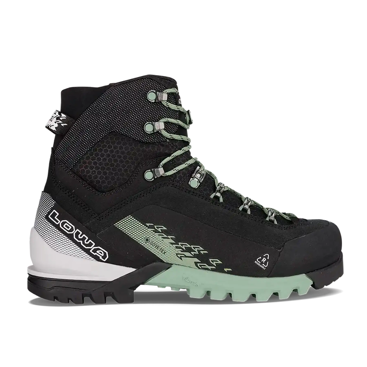 CERVINO GTX MID WS - BLACK/SMOKE GREEN Main image