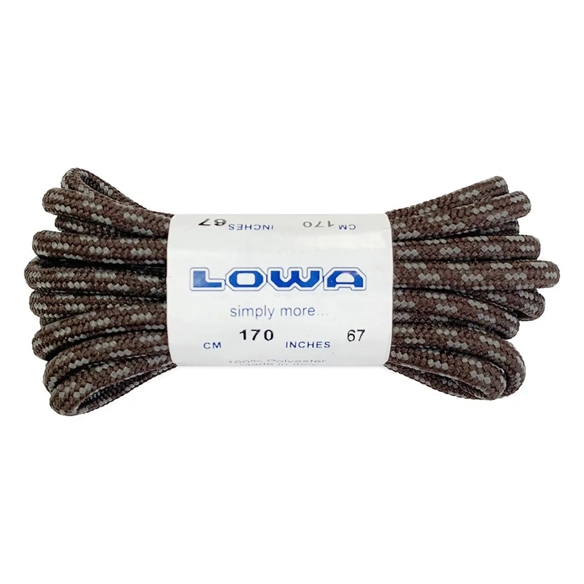 BOOT LACES - SEPIA/BLACK